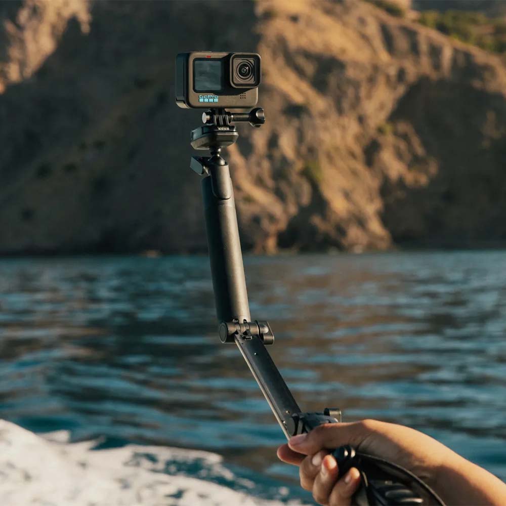 GoPro 3 Way 2.0 Lightweight Tripod Grip Arm in use