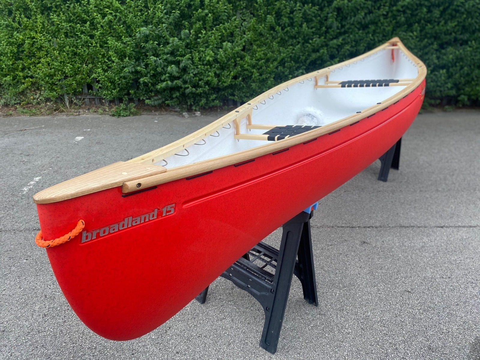 Silverbirch Canoe Internal Lacing