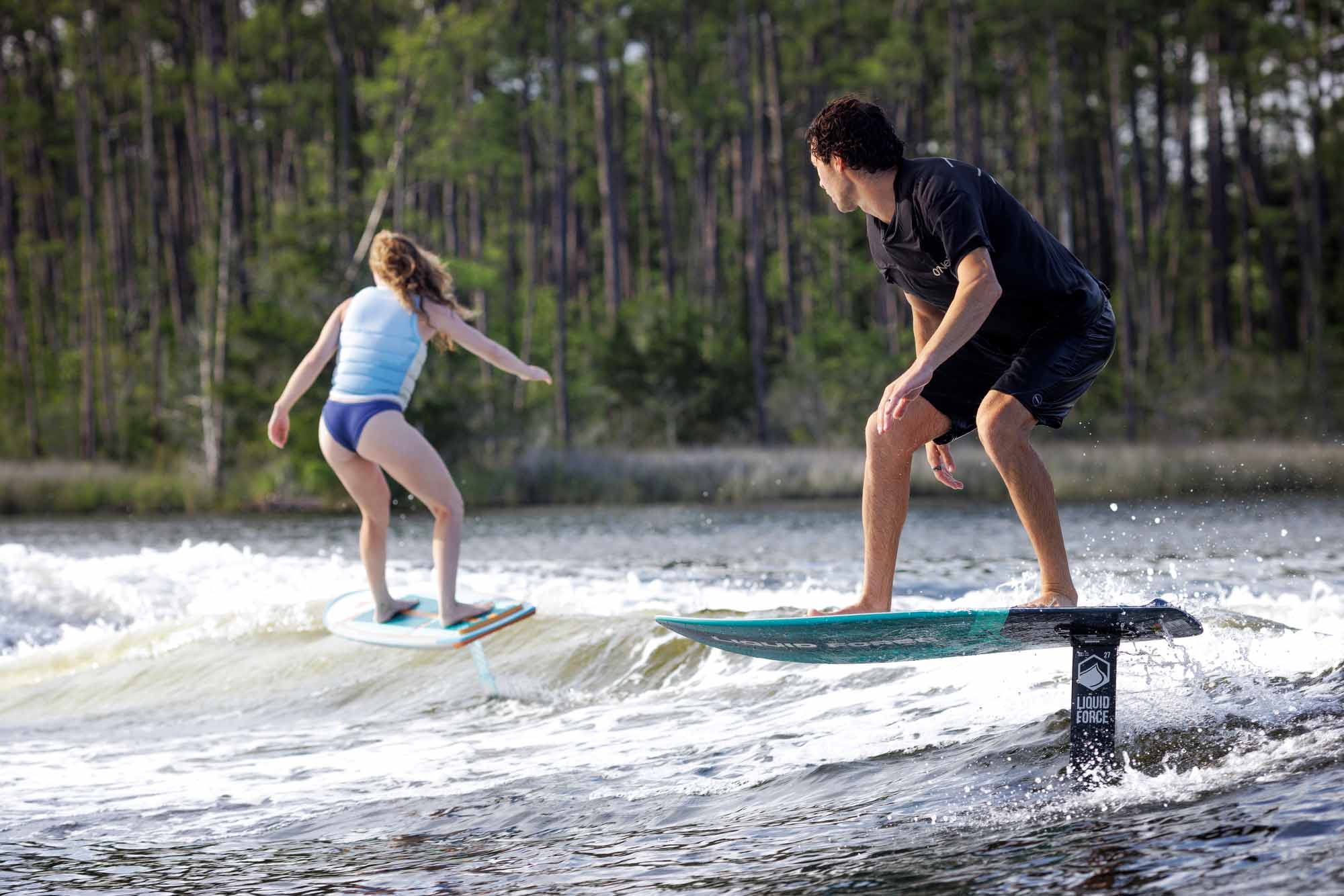 Liquid Force Launch Foil Board 4ft5 Action