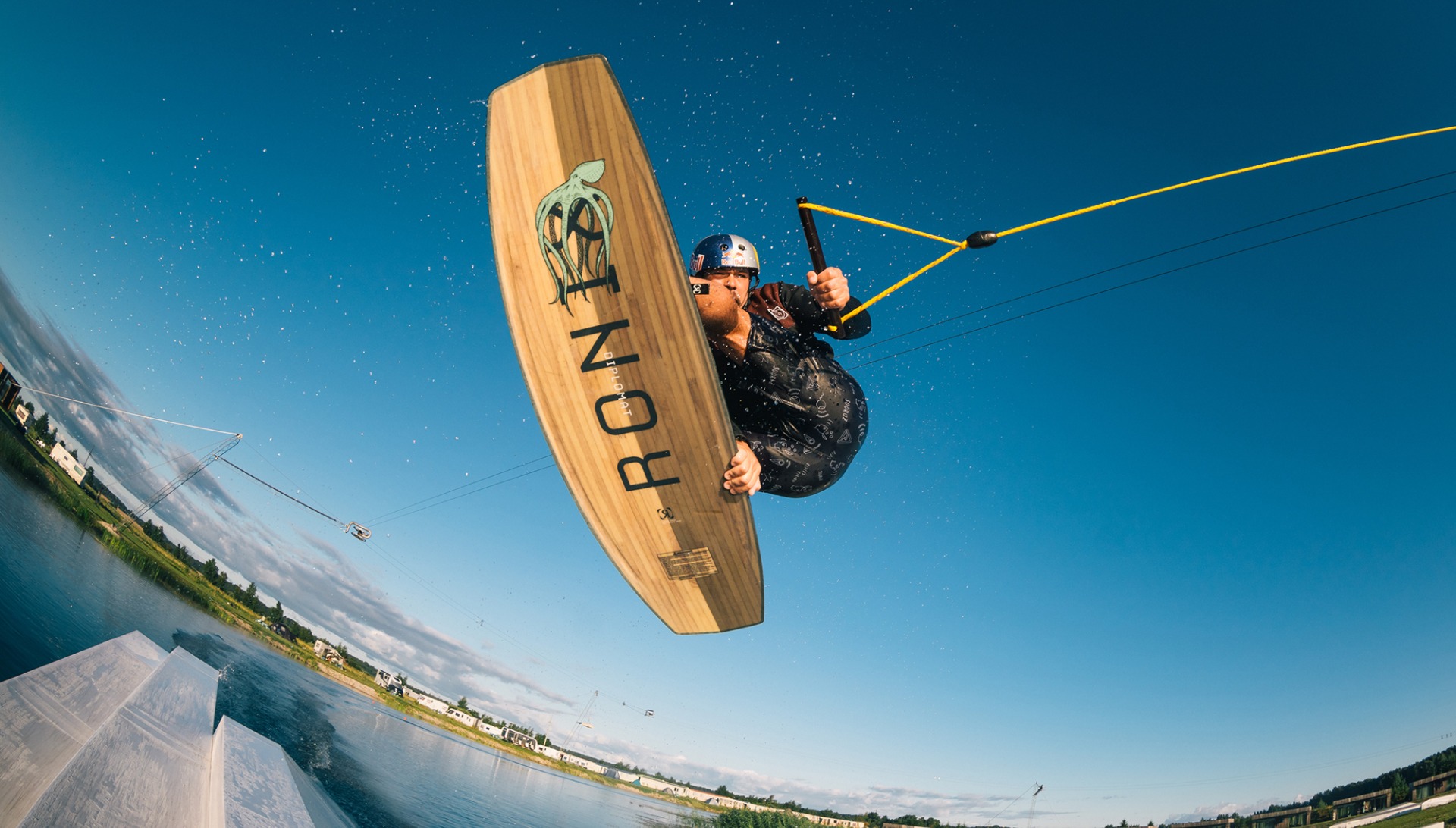 2023 Ronix Diplomat Cable Wakeboard Action