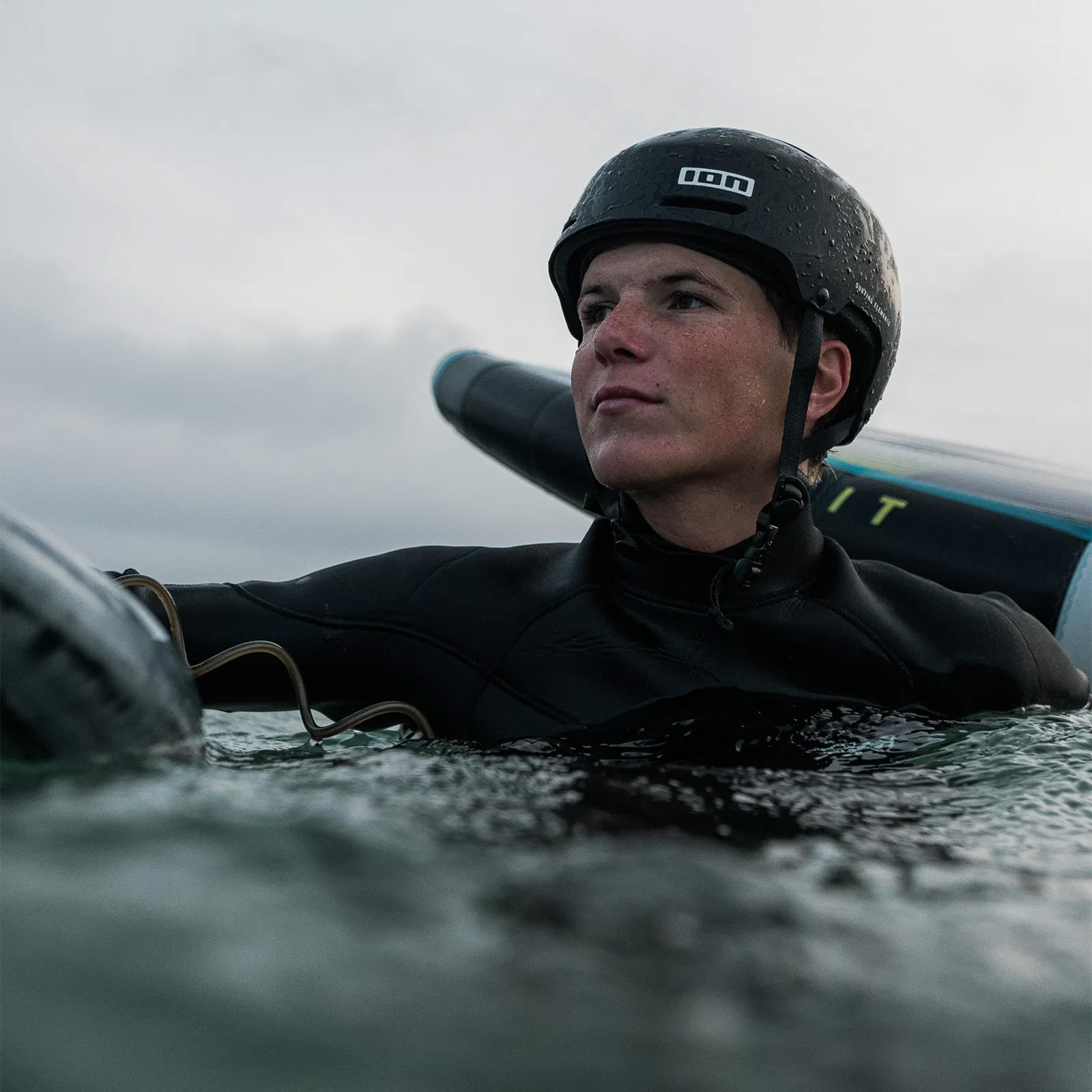 Ion Slash Core Helmet In Use