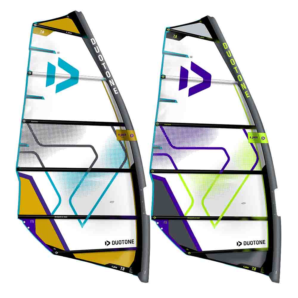 2026 duotone e pace windsurf sail product picture both colours