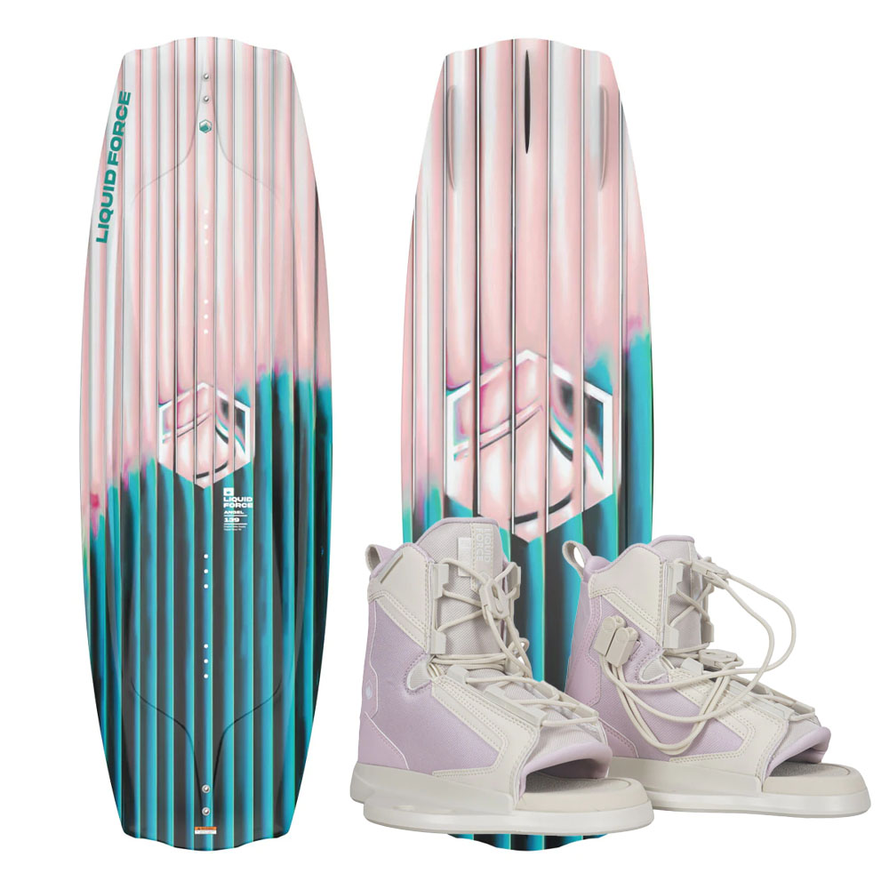 Liquid Force Angel Women’s Wakeboard Package 2026 | Plush Bindings