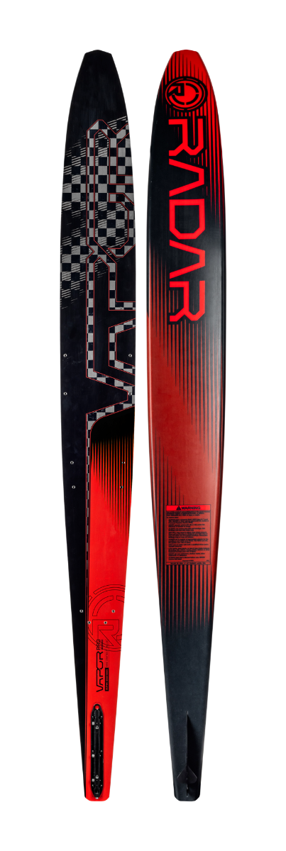 2026 Radar Pro Build Vapor Slalom Waterski Red
