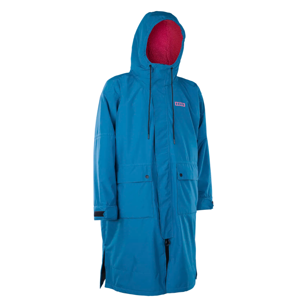 ION Storm Coat Ink Blue Changing Poncho