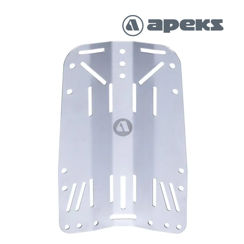 Apeks stainless steel backplate