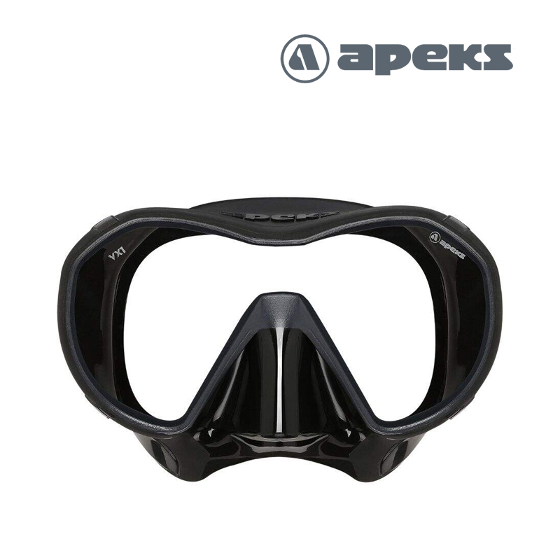 Apeks VX1 Mask Black Logo