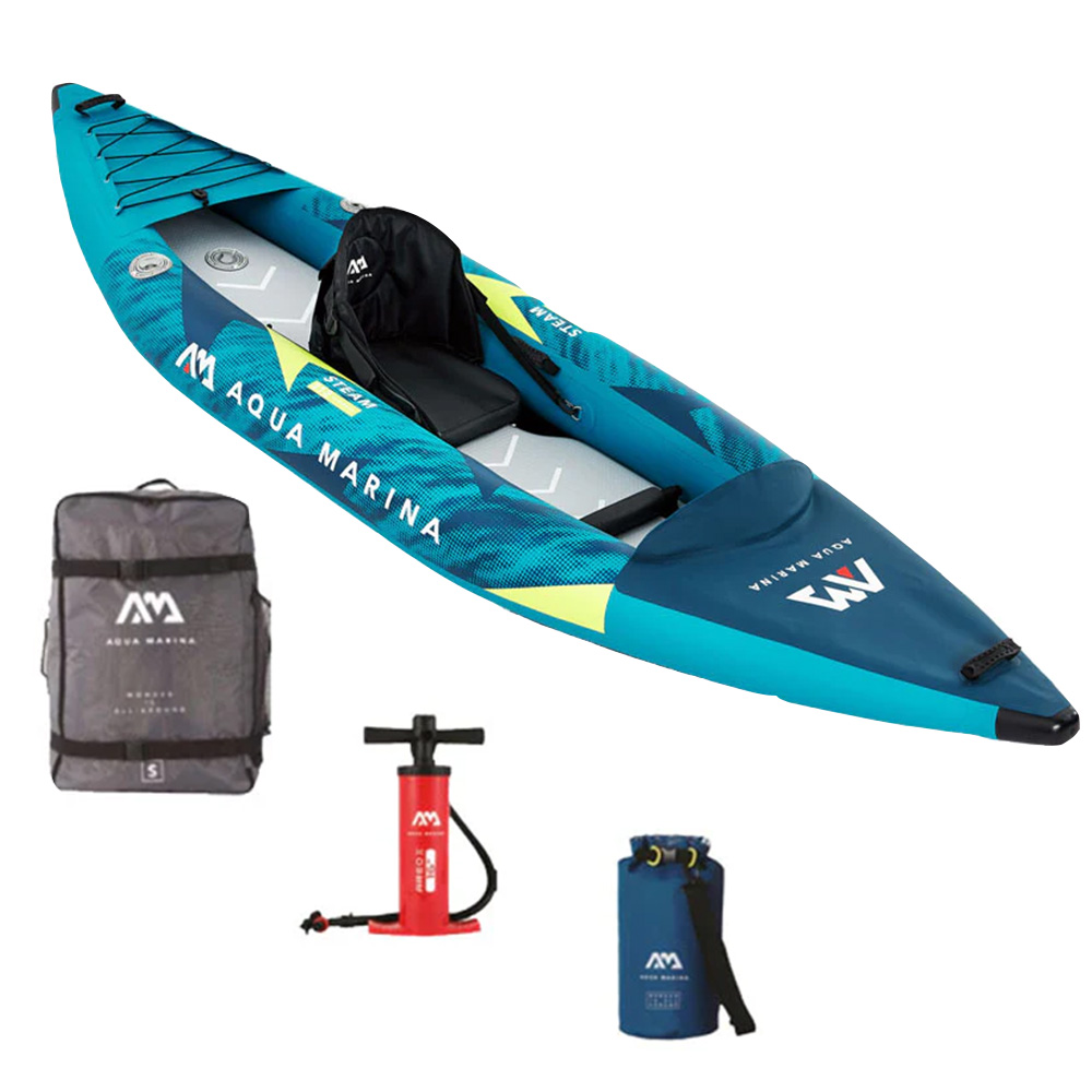 Aqua Marina Steam 312 One Person Drop Stitch Inflatable Kayak