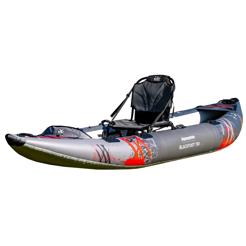 Aquaglide Blackfoot XF 130 1 Person Inflatable Fishing Kayak