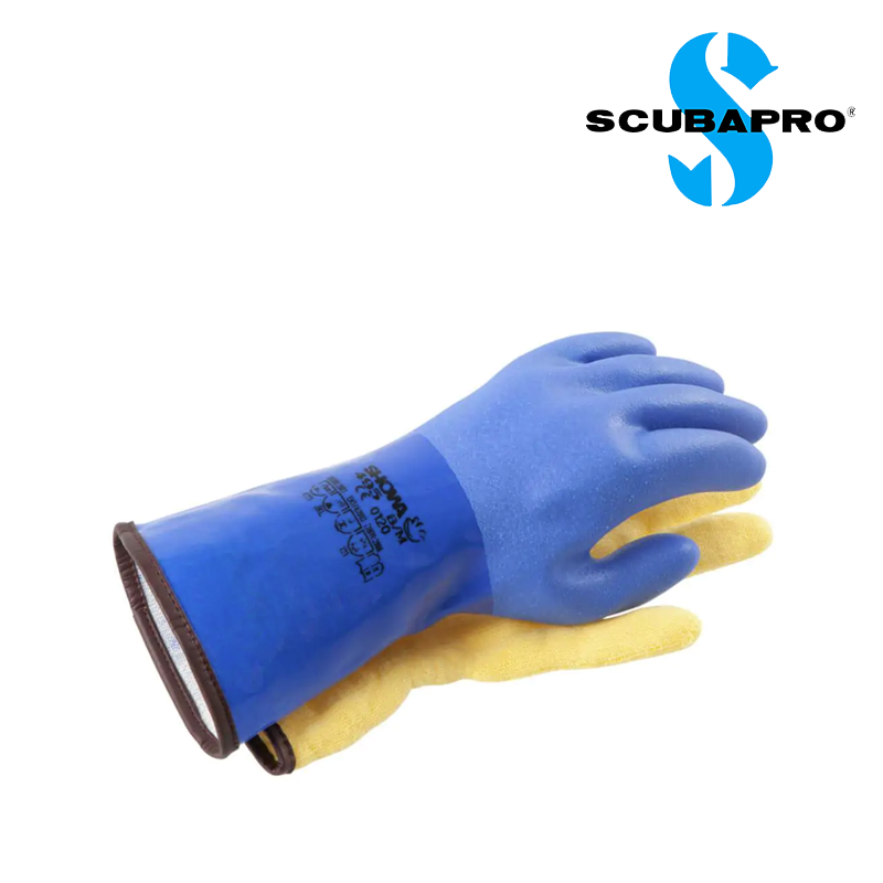 Blue Dry Glove with Liner