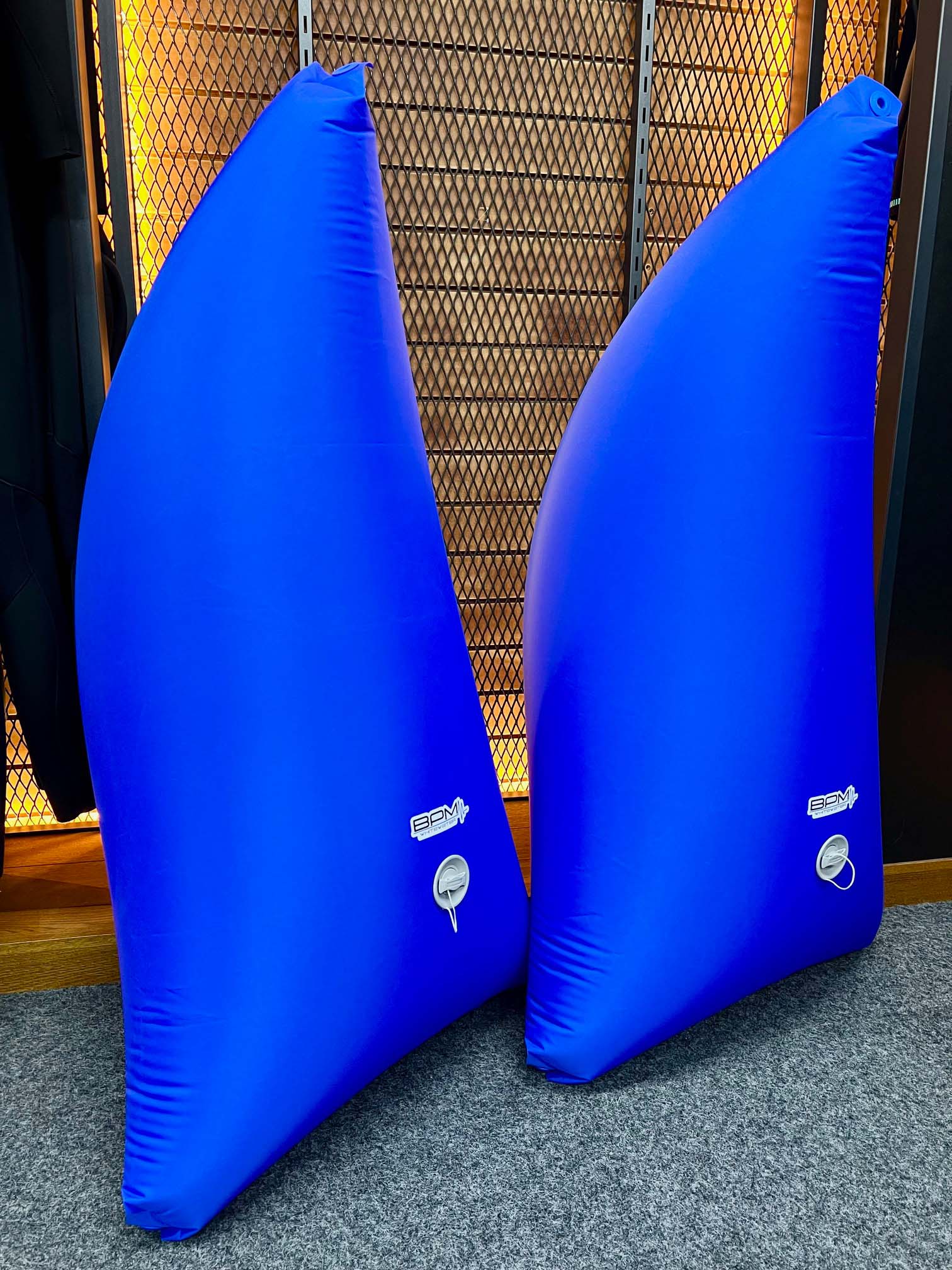 BPM Whitewater Traditional Canoe Airbags 48" (Pair) Blue