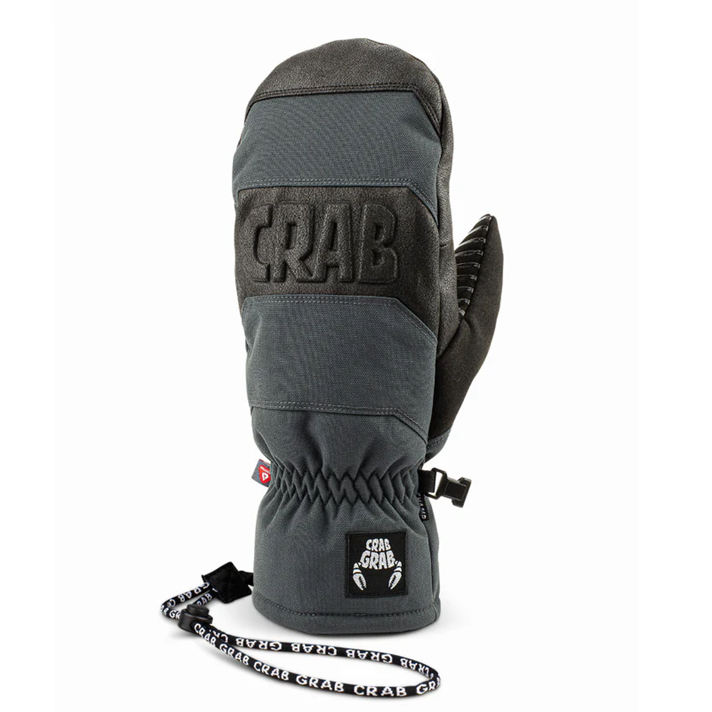 Crab Grab Champ Snowboard Mitts Washed Black