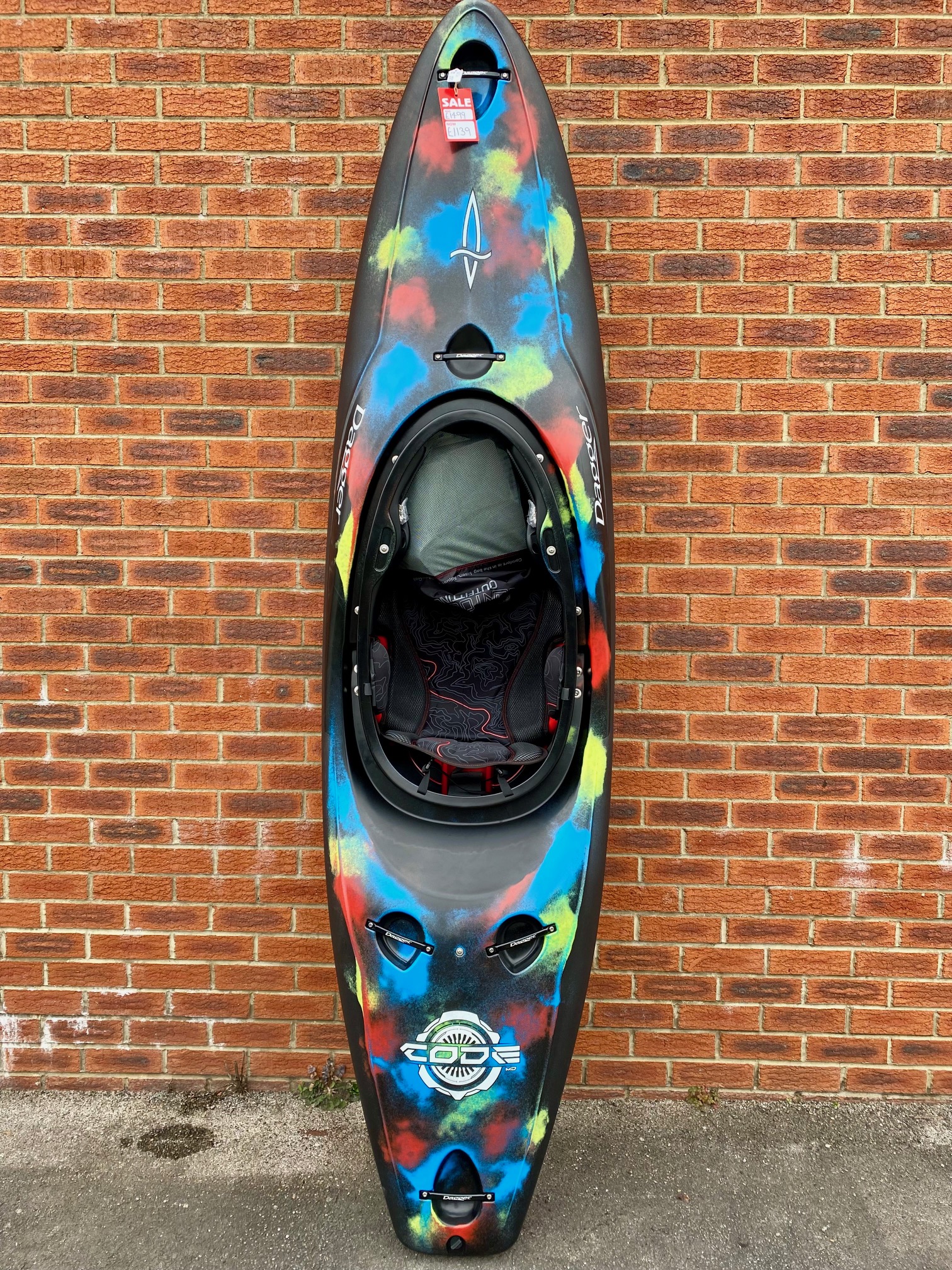 Dagger Code Creek Kayak Medium Cosmos Factory Blemish Deck