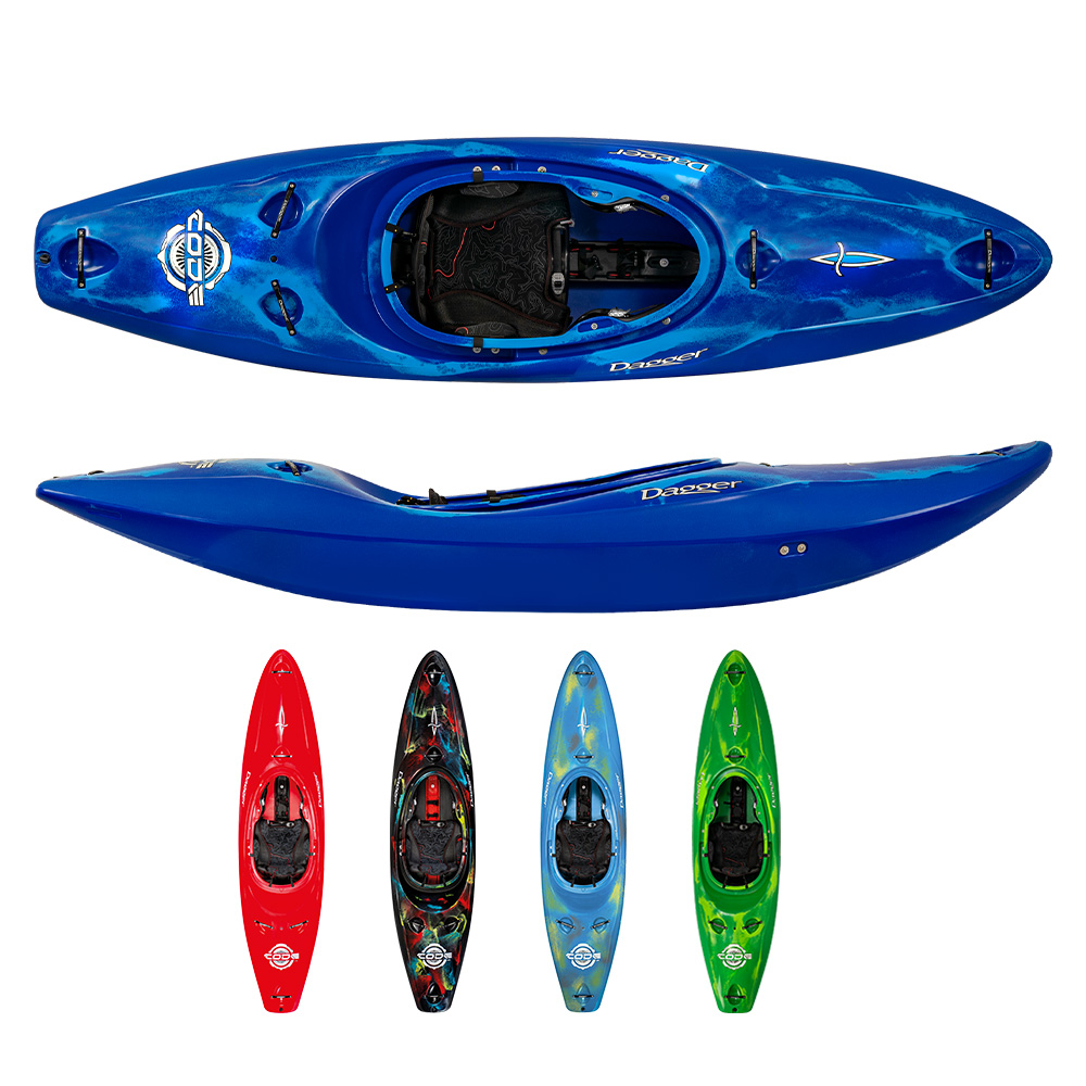 Dagger Code Creek Whitewater Kayak Colour Choices