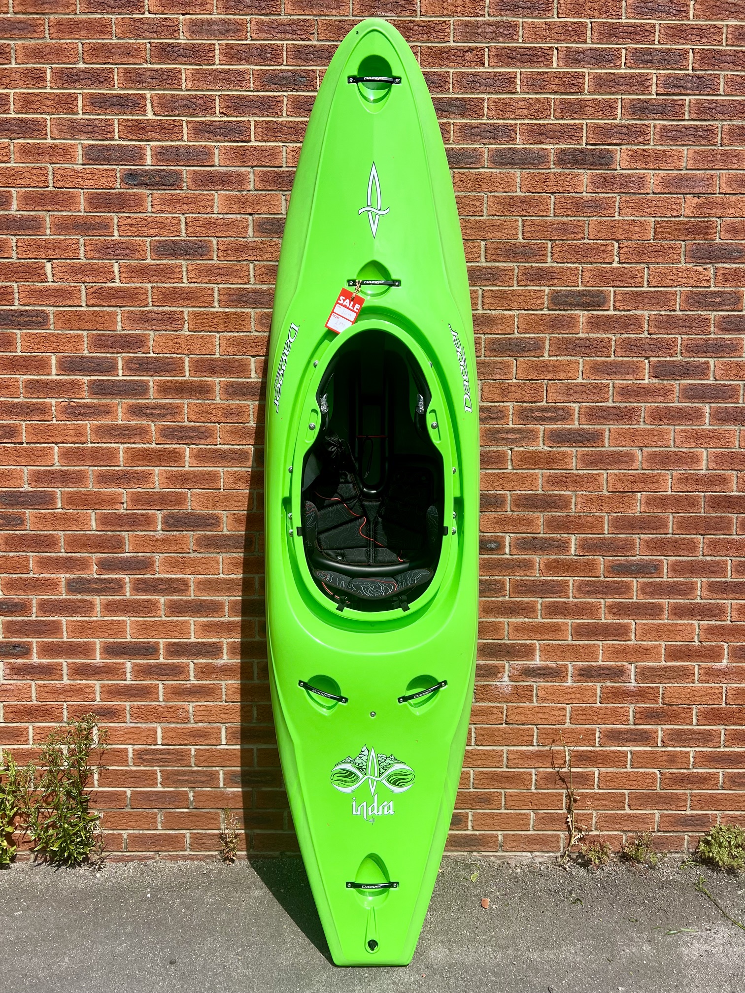 Factory Blemish Dagger Indra Action Kayak Medium Large Lime Deck