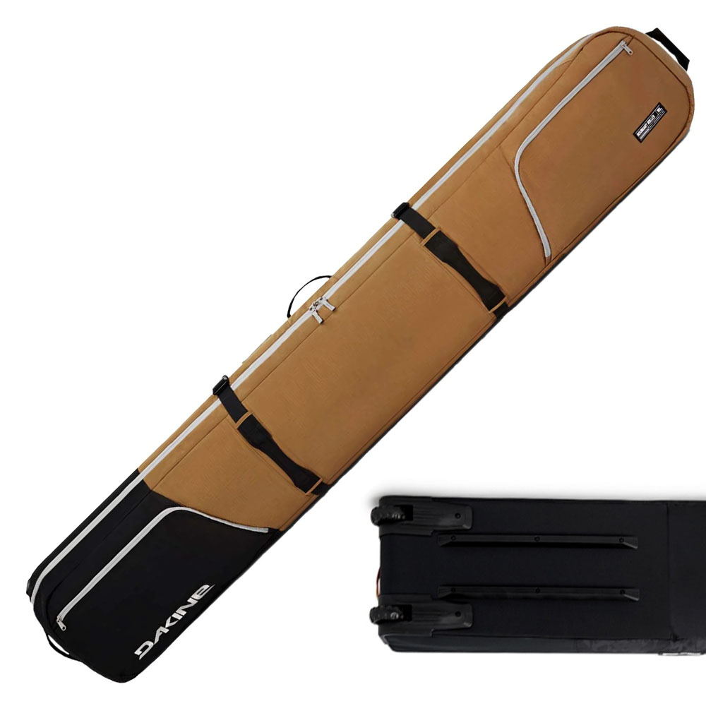 Dakine Boundary Roller Wheelie Padded Ski Bag Rubber
