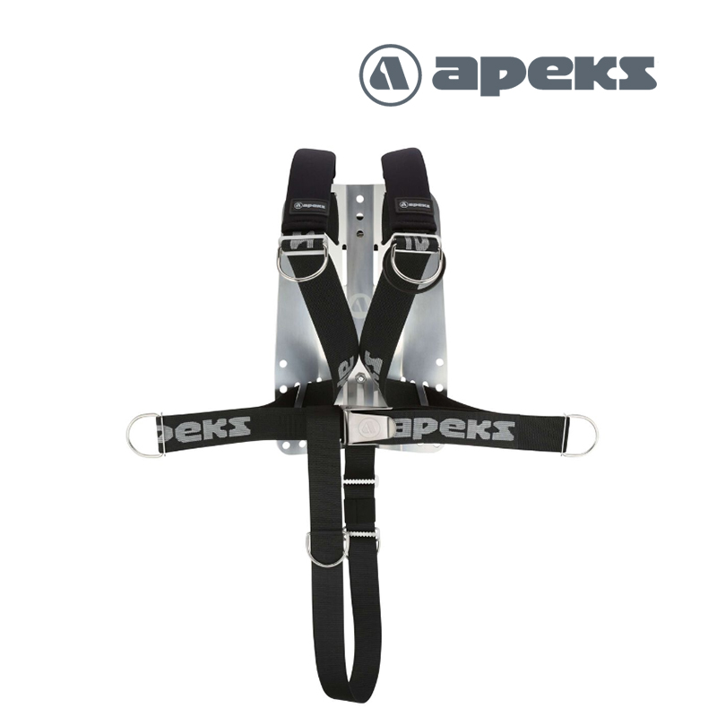 Apeks Deluxe Webbed Harness with Backplate
