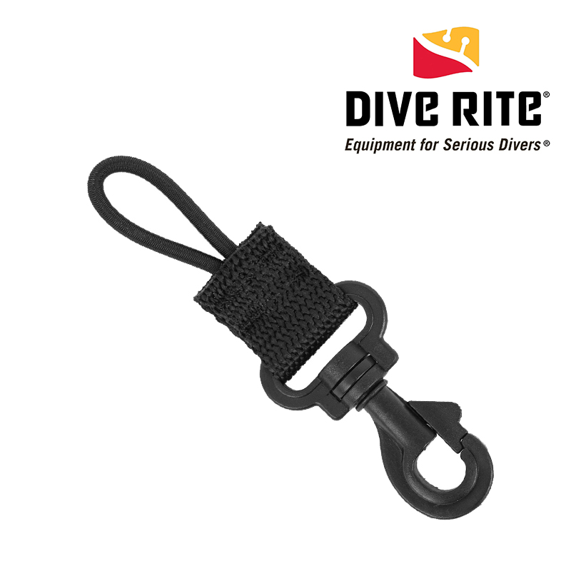 Dive Rite Octopus Strap w/Plastic Clip