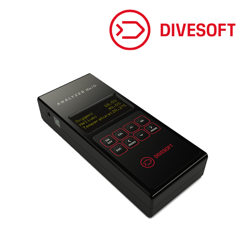 Divesoft He/O2 Trimix Analyzer for Helium and Oxygen
