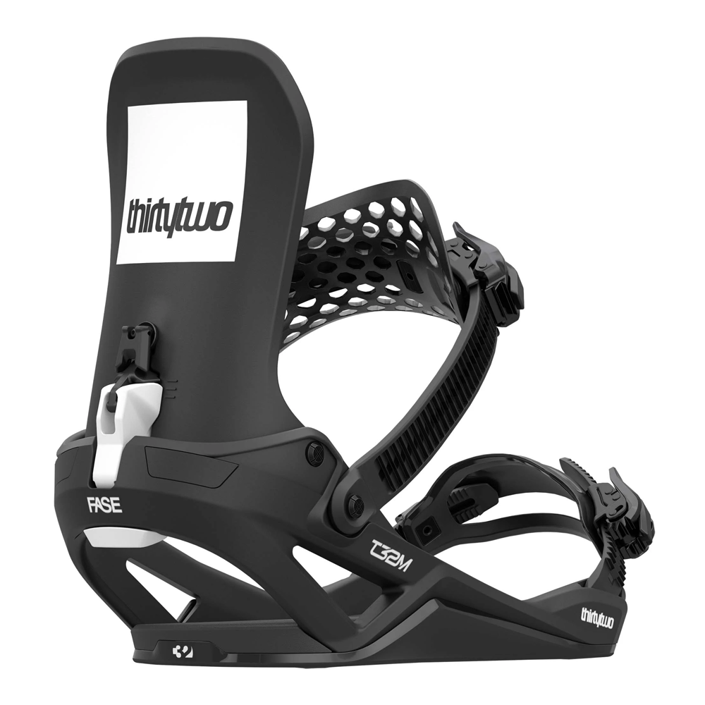 2026 32 Fase Quick Entry Snowboard Bindings Black