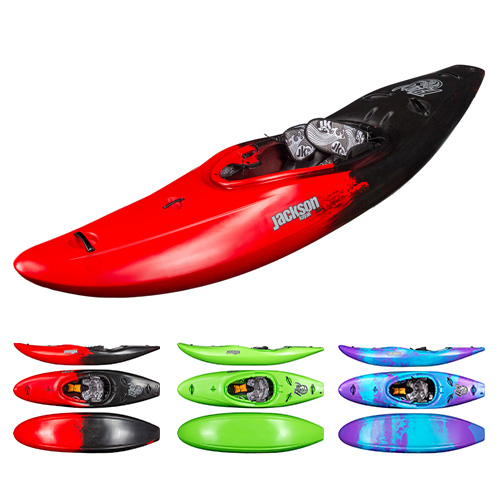Jackson Flow Whitewater Kayak Colour Choices