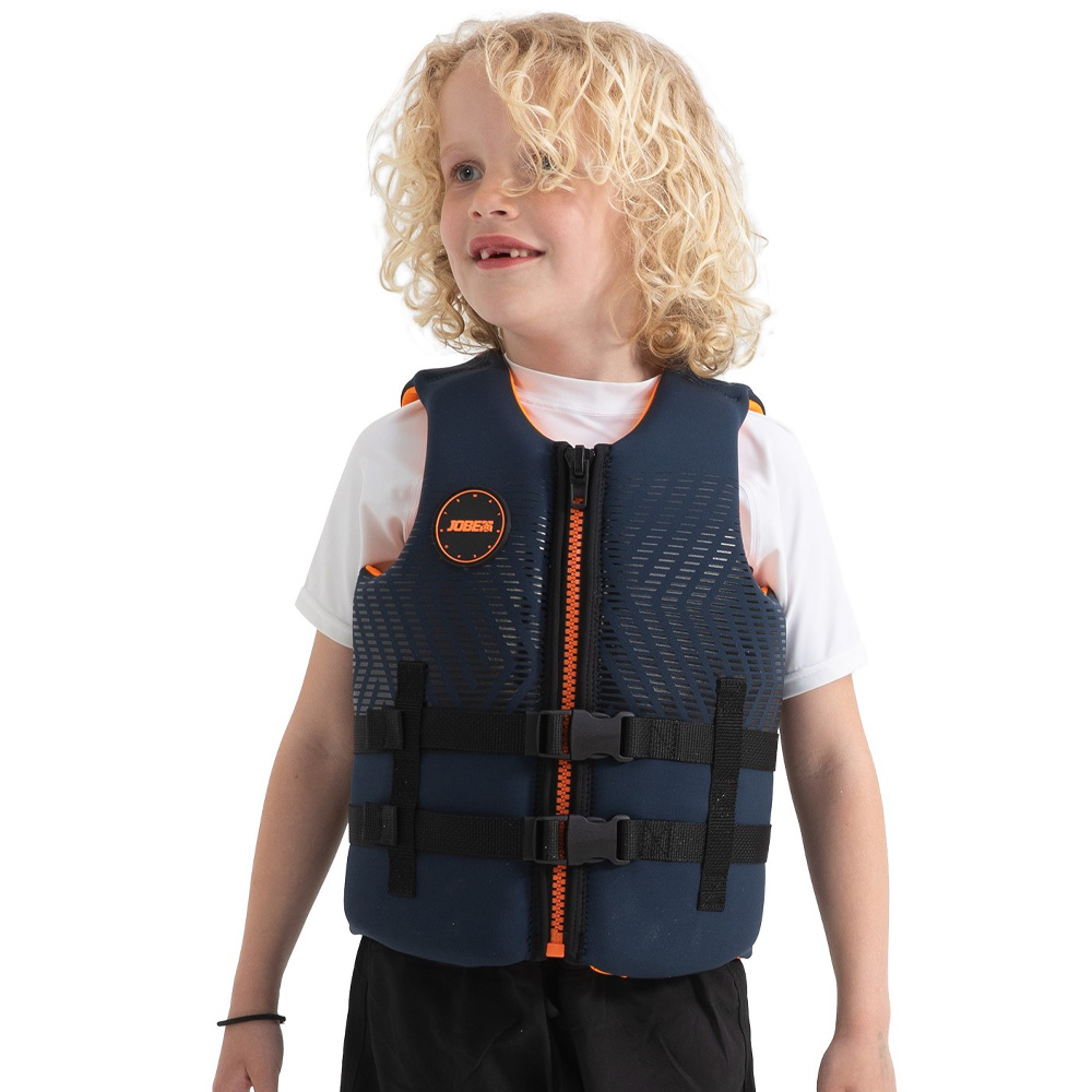 2026 Jobe Kid's Neoprene Life Vest Midnight Blue