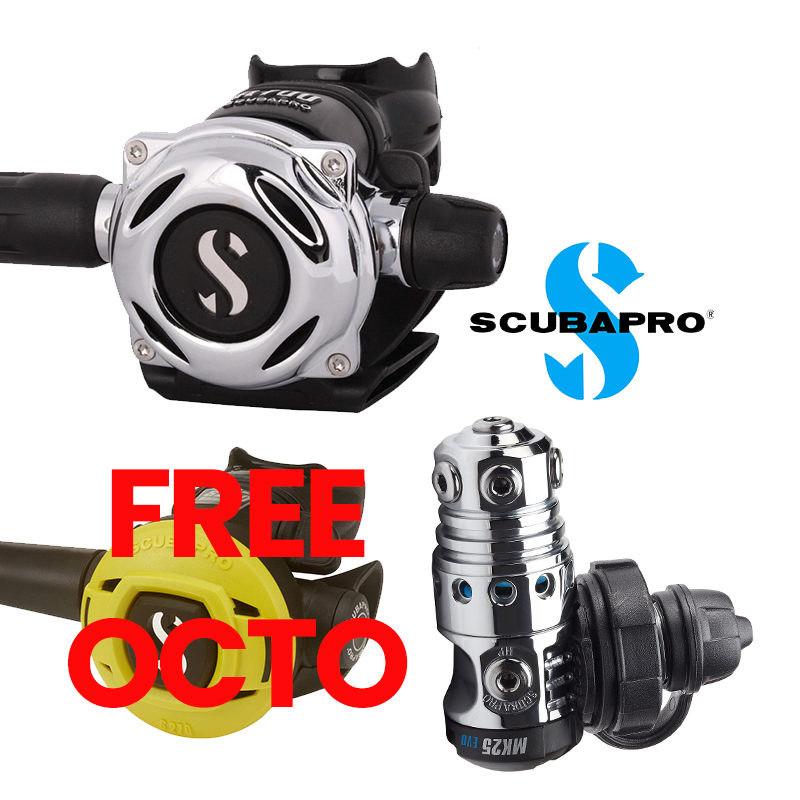 Scubapro Mk25 A700 with FREE R105