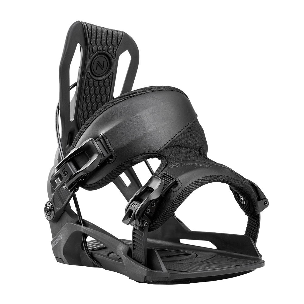 2025 Nidecker Flow Nexus Quick Entry Snowboard Bindings Black