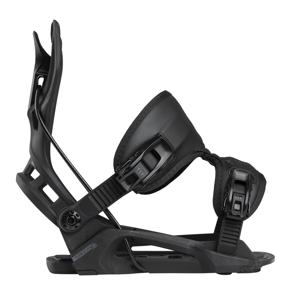 Flow Speed Entry Bindings ブラック Rear entry snowboard bindings | GLISSHOP