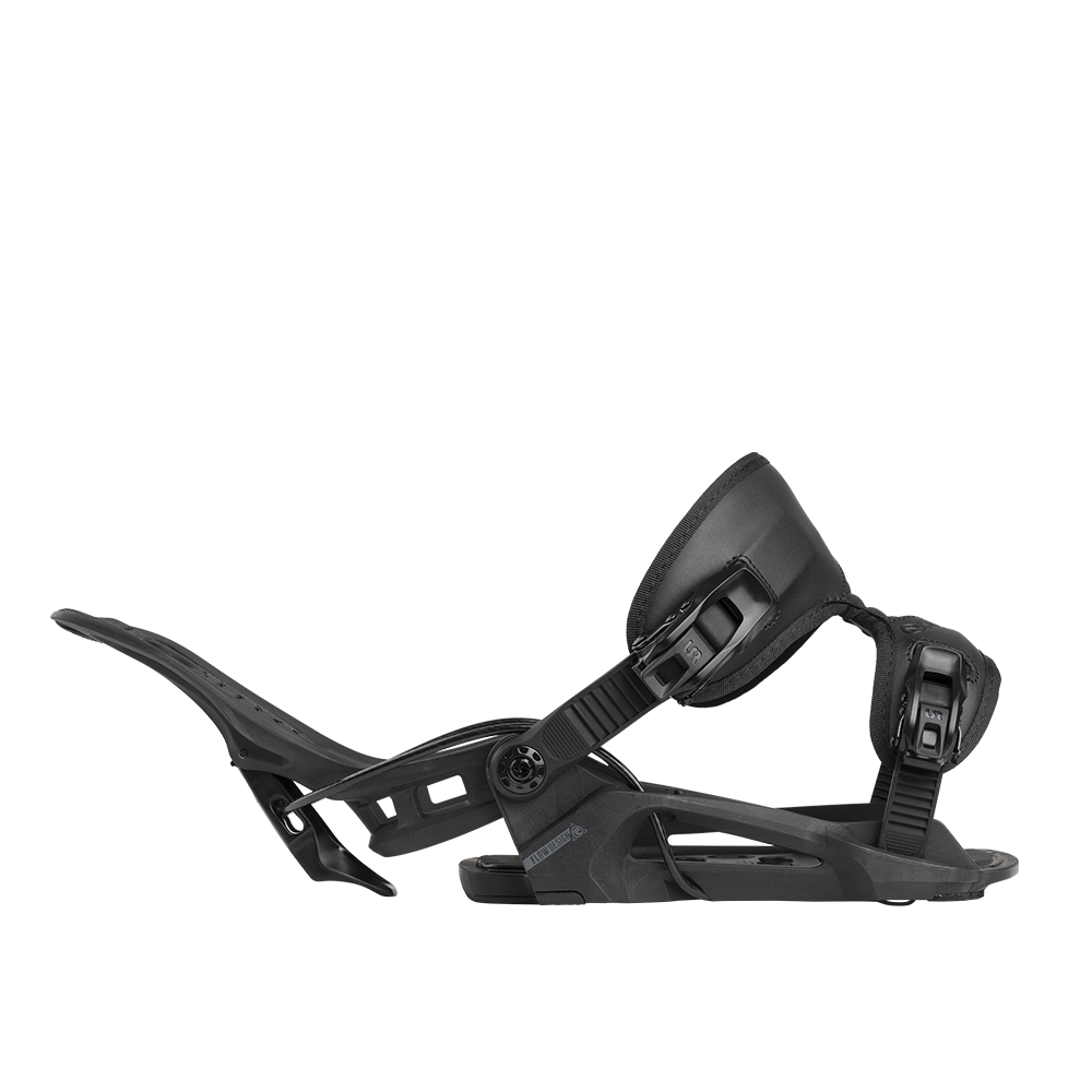 2025 Nidecker Flow Nexus Quick Entry Snowboard Bindings Black