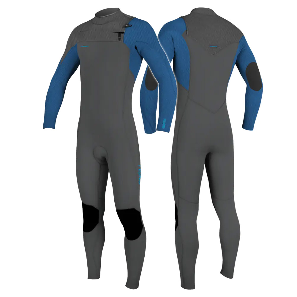 O'Neill Hyperfreak 5/4 + Youth Front Zip Full Wetsuit Graph/Smoke/Baliblue