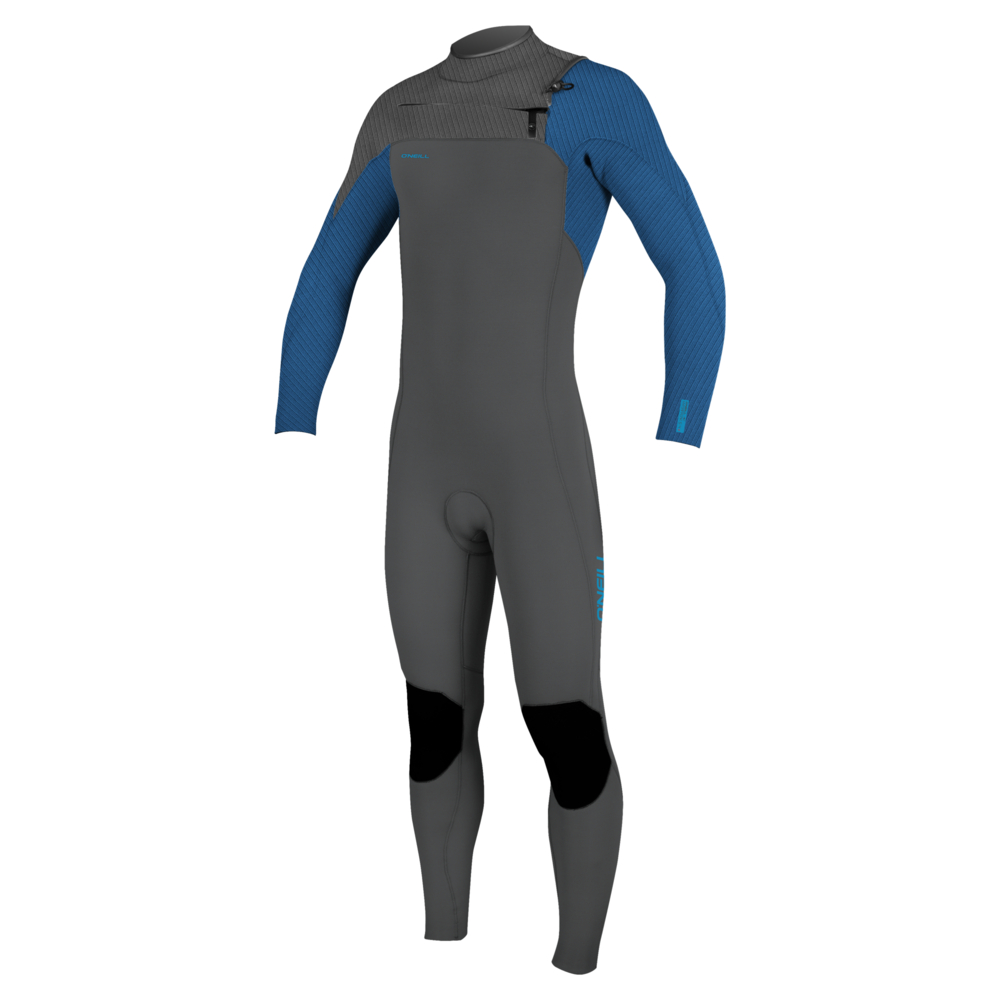 O'Neill Hyperfreak 5/4 + Youth Front Zip Full Wetsuit Graph/Smoke/Baliblue