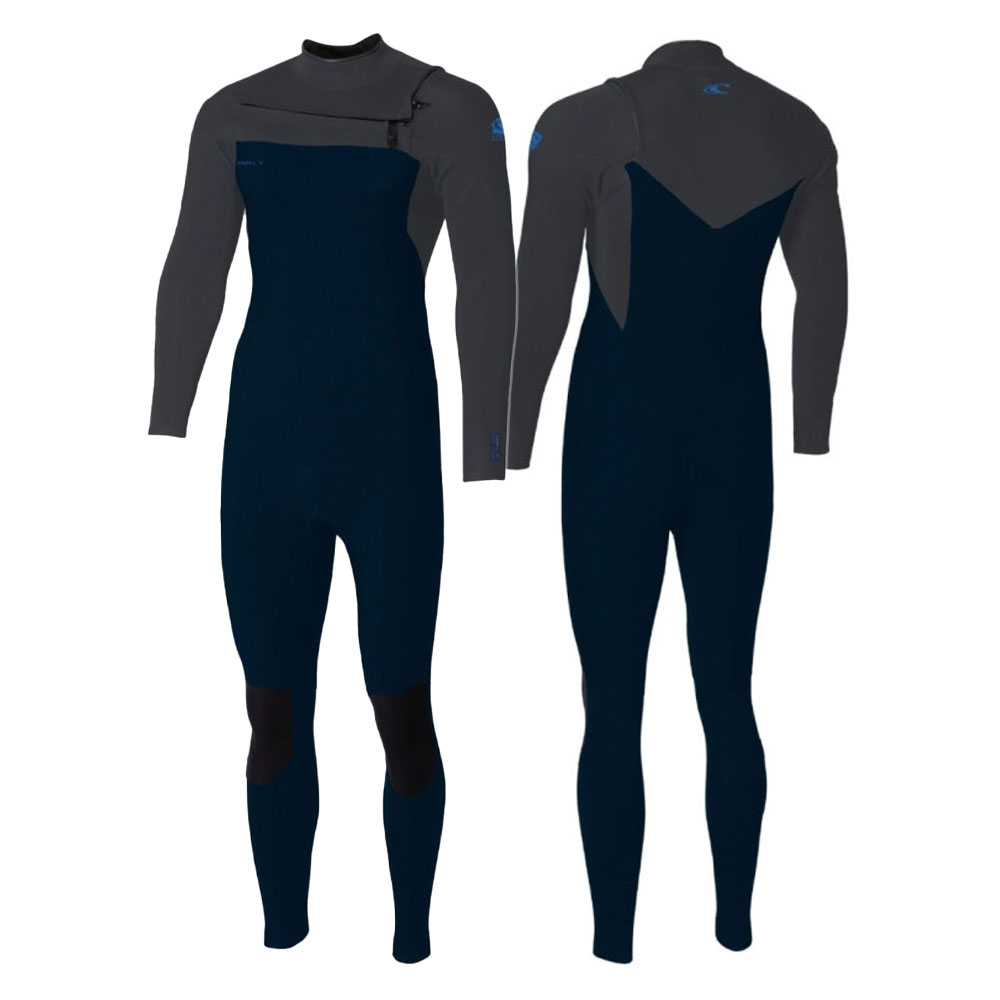 O'Neill Epic 4/3 Men's Chest Zip Full Wetsuit Abyss/Graphite