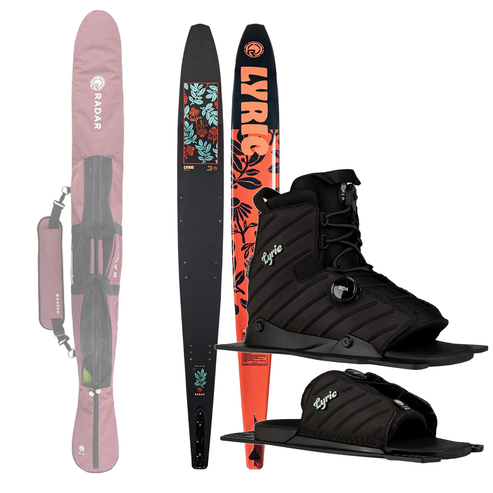 Radar Graphite Lyric Women's Slalom Waterski Package