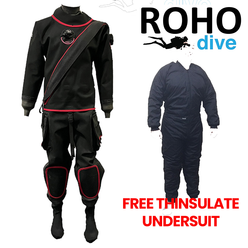 ROHO X-Flex Solo drysuit with FREE UNDERSUIT