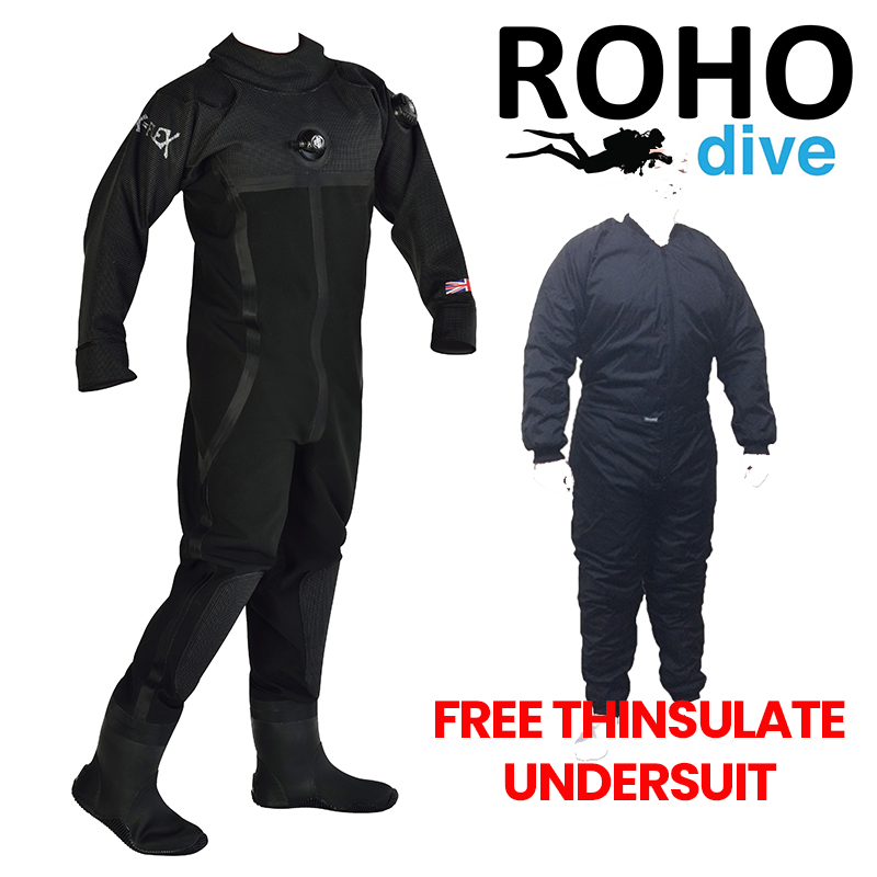 ROHO X-Flex Tech drysuit  with FREE UNDERSUIT