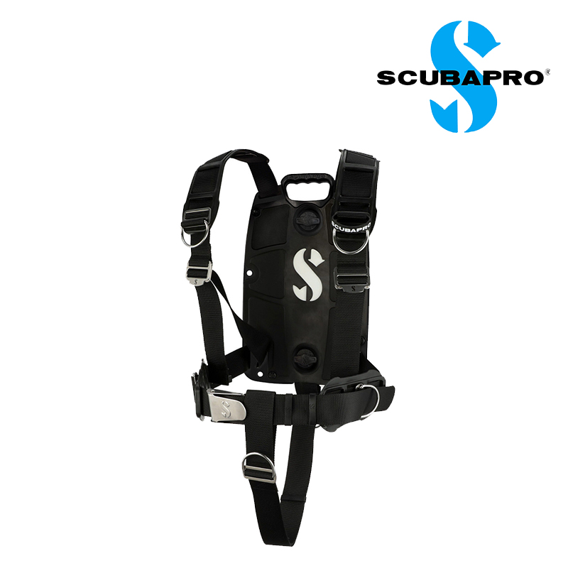 Scubapro S-Tek Pro Harness with Aluminium Backplate