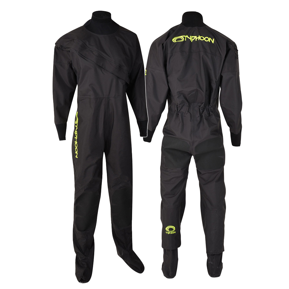 Typhoon Ezeedon 4 Men's Front Entry Drysuit Black