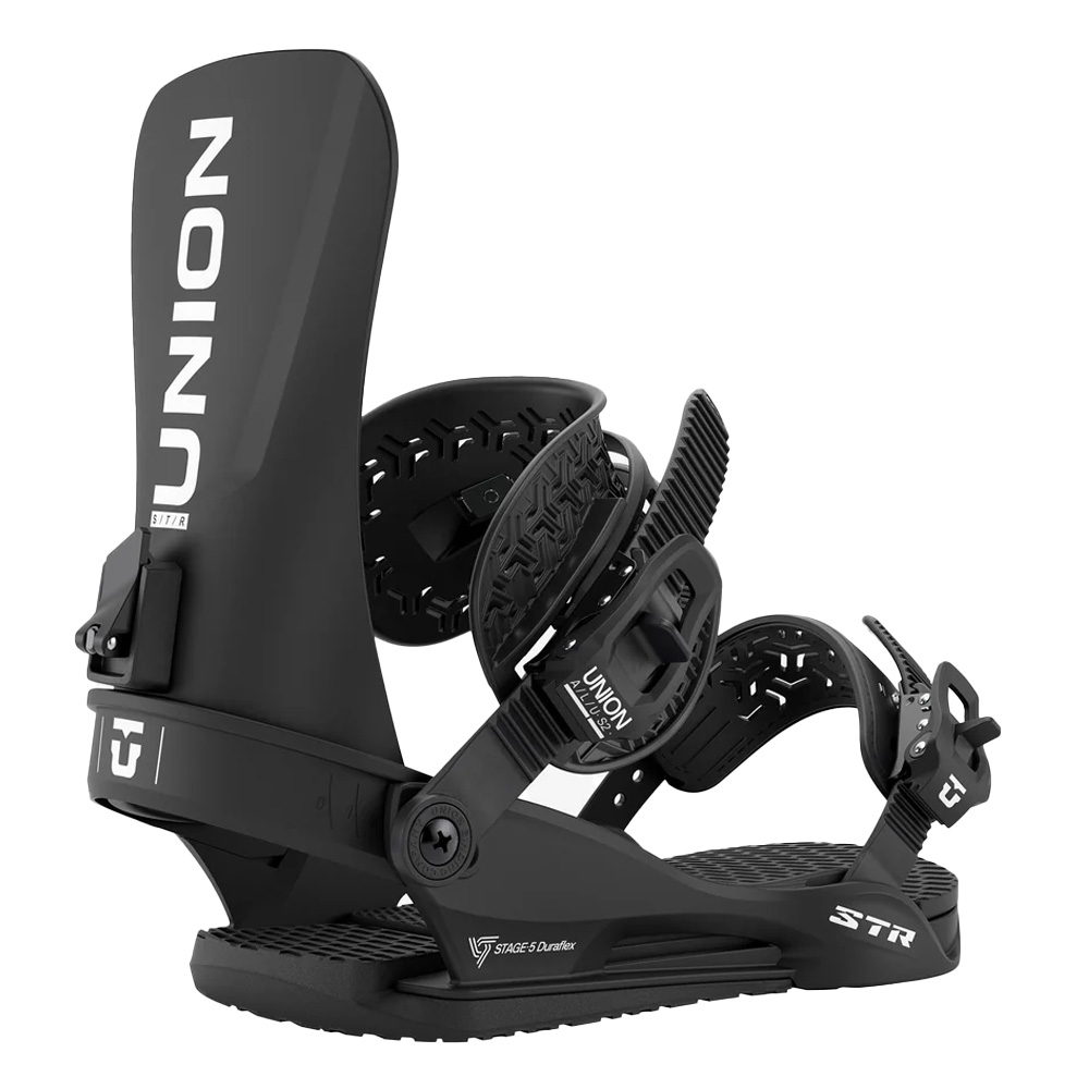 Union STR Men's Snowboard Bindings Black