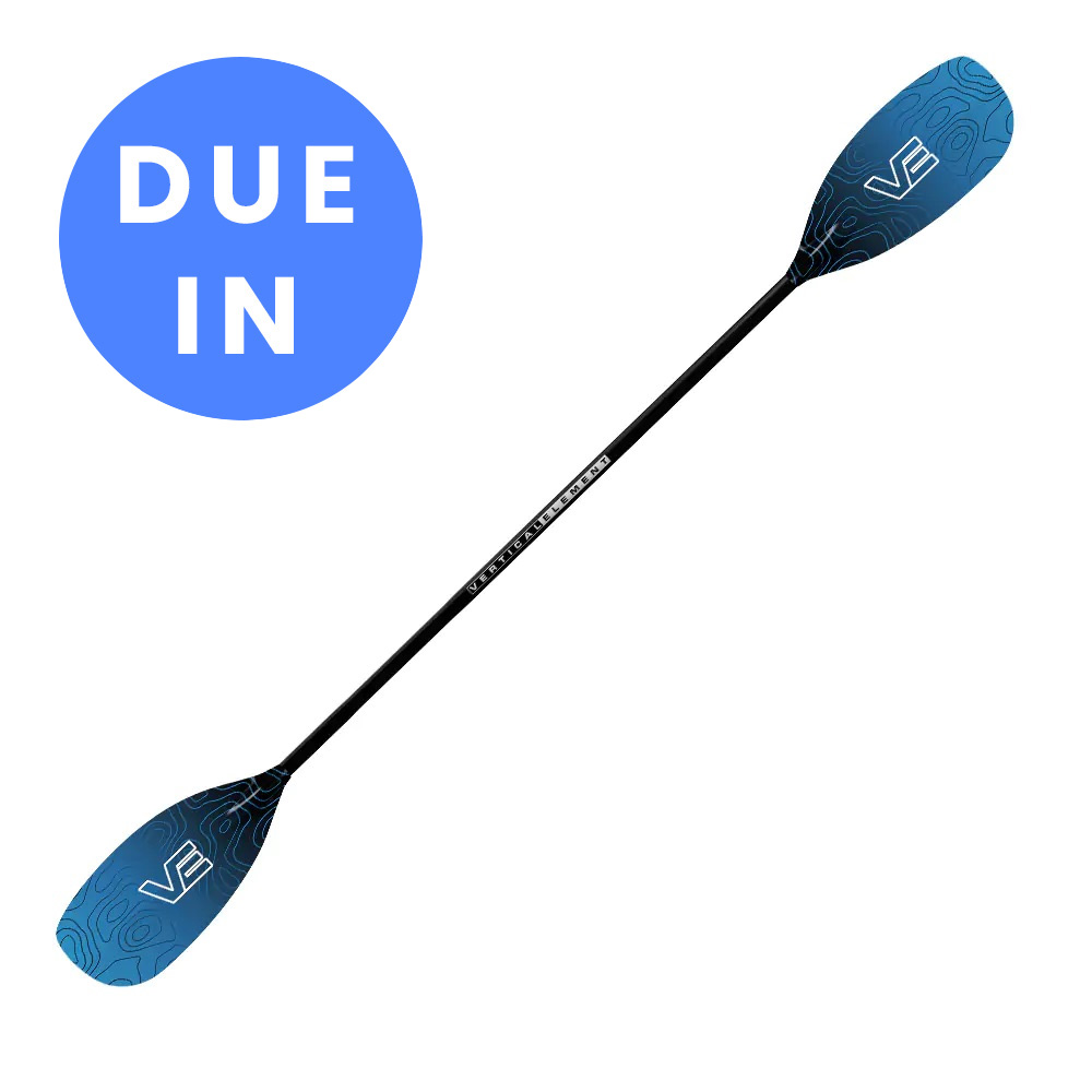 VE Glass Creeker Whitewater Kayak Paddle 197cm 30 Degree Storm Blue | Factory Blemish