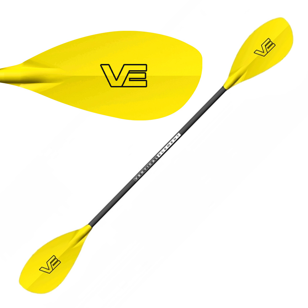VE Glass Flyte Kayak Paddle Yellow R/H