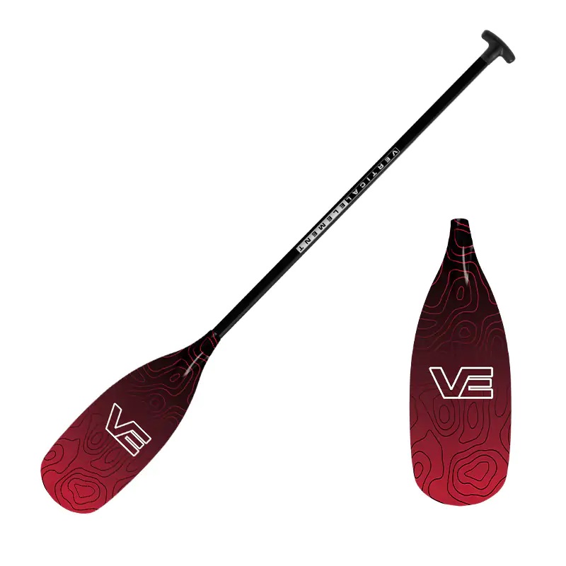 VE Glass Offside Canoe Paddle Storm Blue Uncut | Factory Blemish
