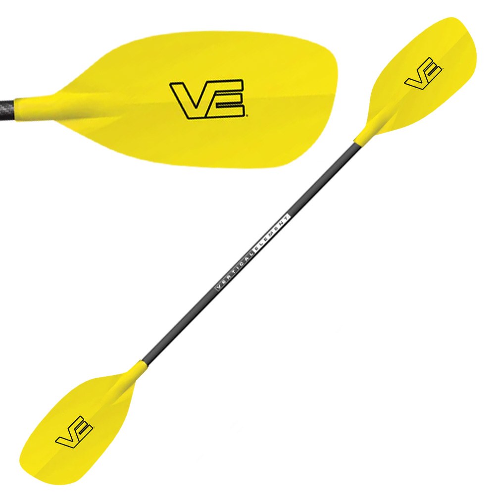 VE Glass Pro Kayak Paddle Yellow R/H