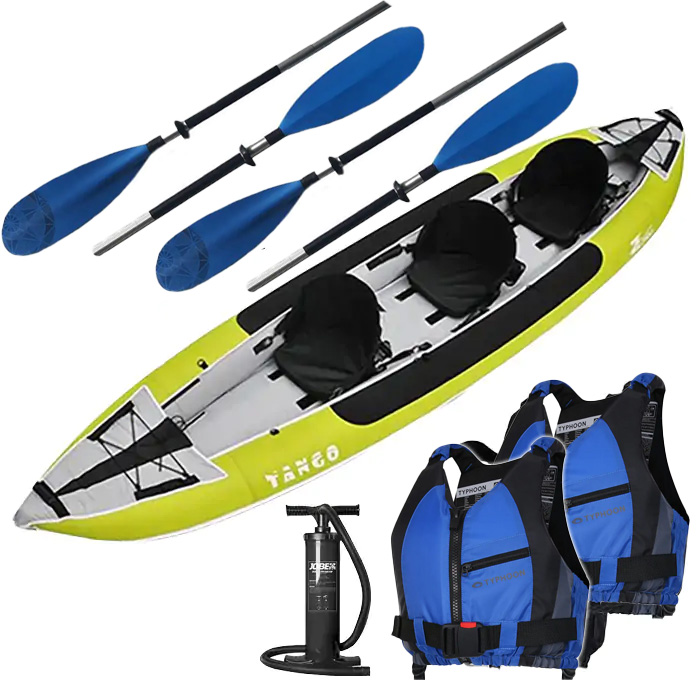 Z Pro Tango 300 Two Person Inflatable Kayak Package