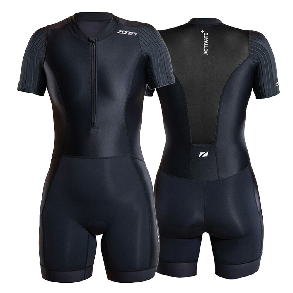 ZONE3 Activate+ Women's Short Sleeve Trisuit