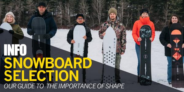 Choosing Your Snowboard: Which shape and why?