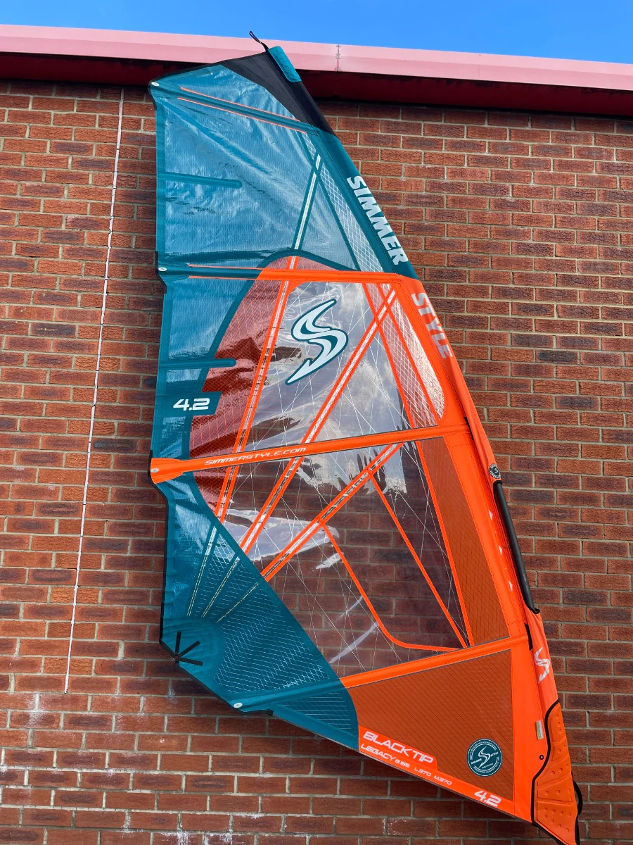 Voile De Kite Simmer Blacktip 2024 – 4,7 M², Occasion En Super état