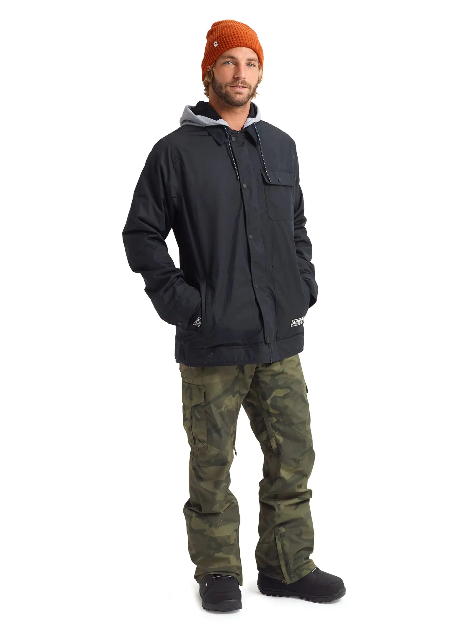 Burton Snowboard Jacket Docket - Navy Blue (cnutcd/clay/gldnok