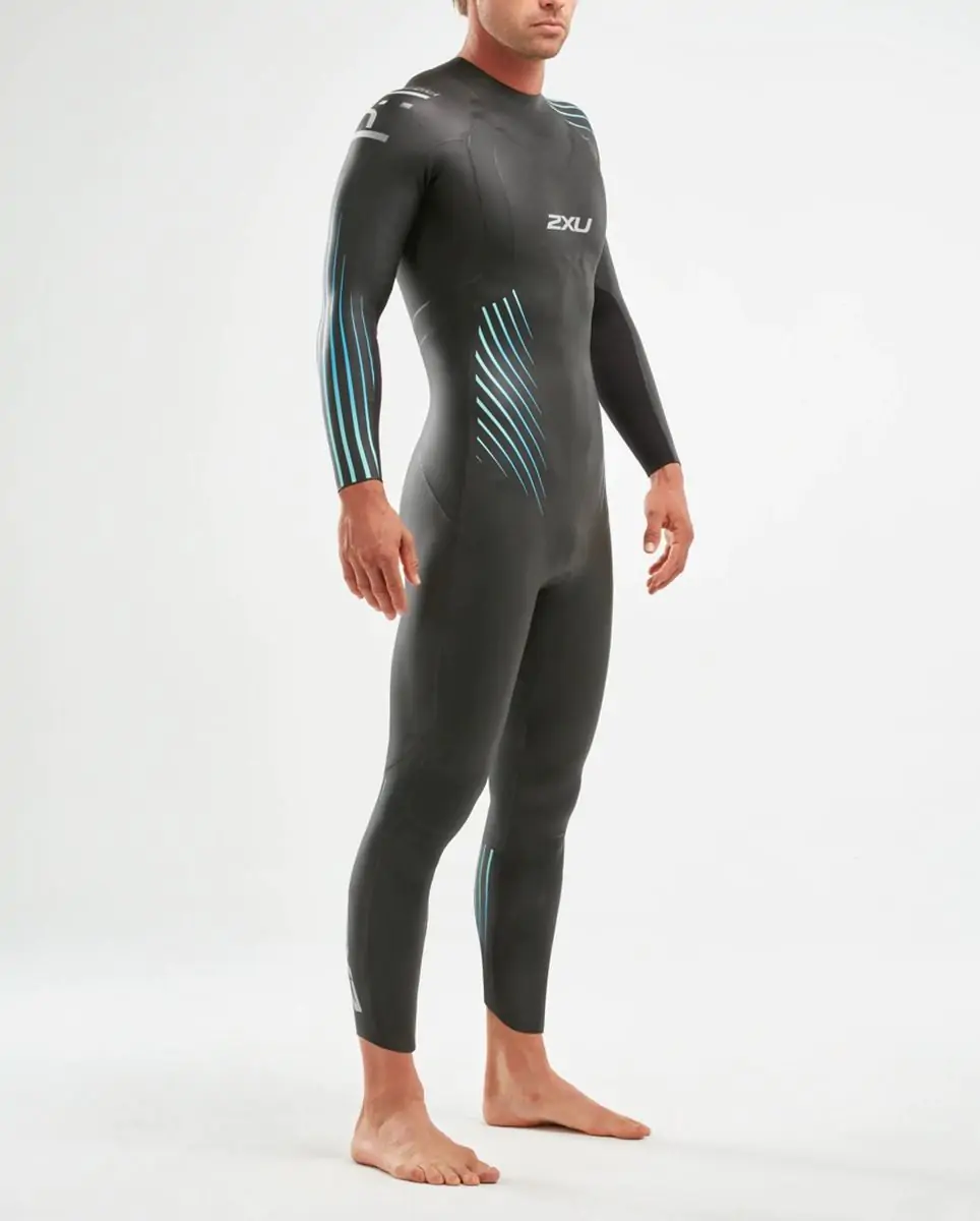 2XU P:1 Propel Men's Wetsuit Black/Blue Ombre | Robin Hood Watersports