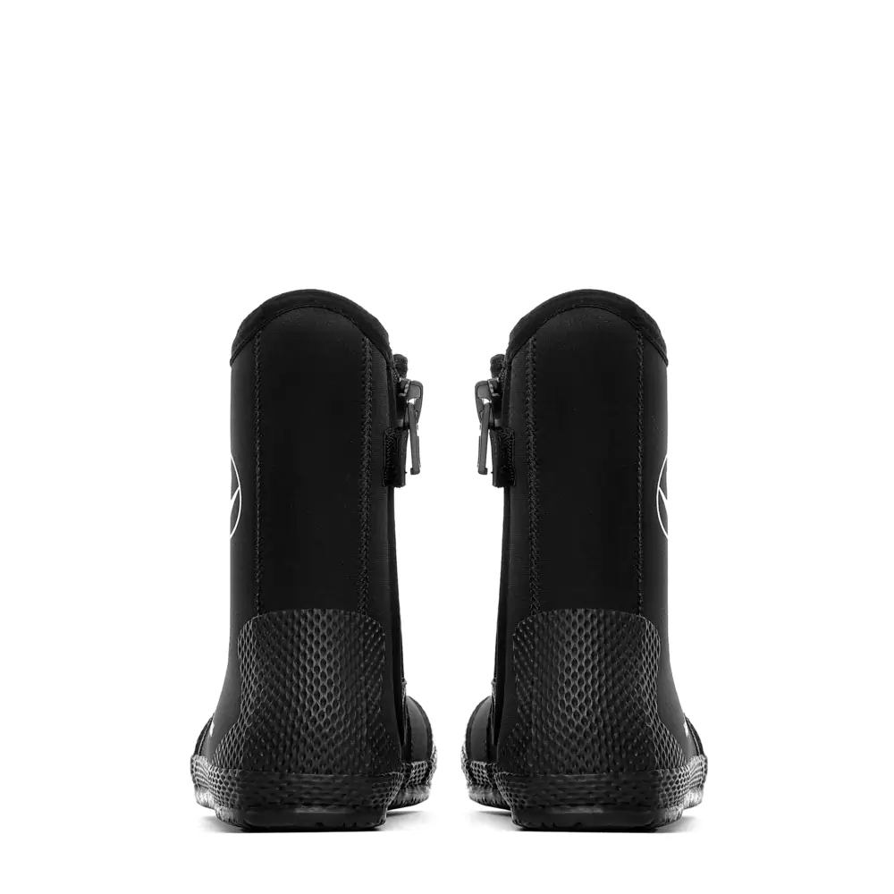 Aqua Lung Men's 5mm Superzip Dive Boots – Black, Size 10, Cold Water Scuba & Snorkeling - View #8